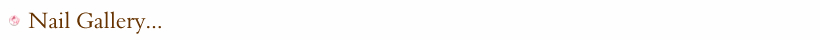 ネイルギャラリー